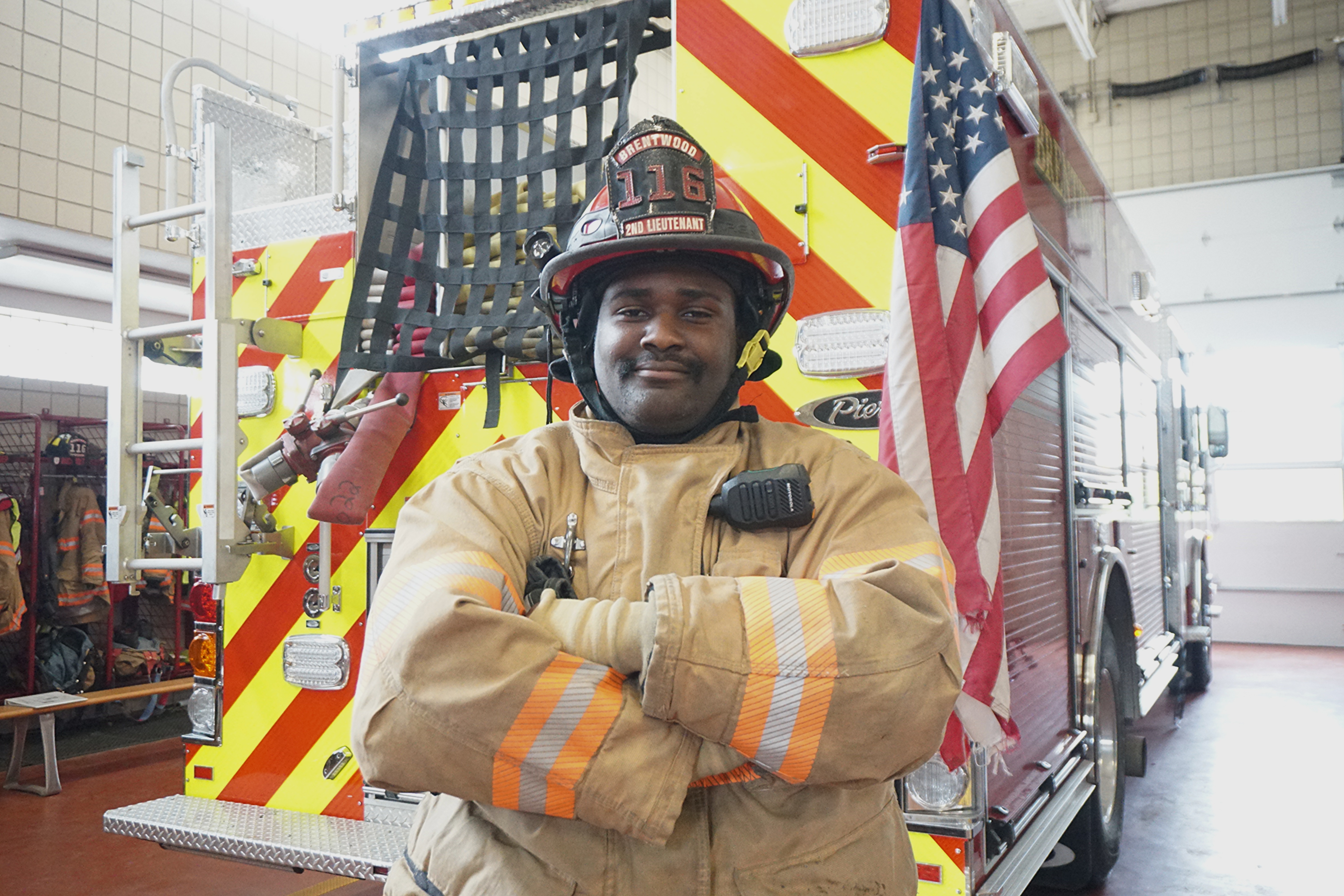 Shawn Carptenter Trailblazes in the Employment Institute's First-Ever Firefighter Career Track